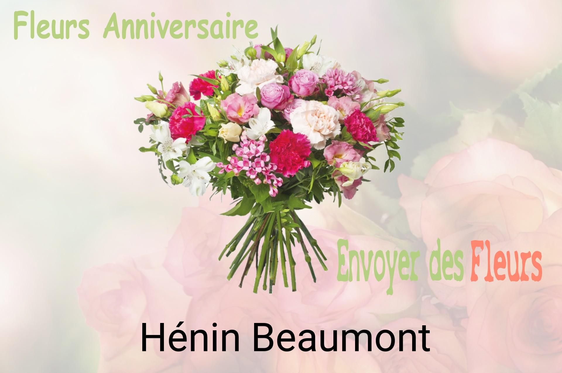 Bouquet de fleurs d’anniversaire livré à Hénin-Beaumont